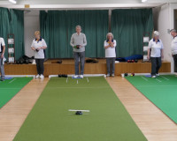 First round .. tense but congenial.