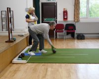 The final is well underway, into end four of seven.