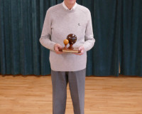 Bob Bates, Heyford Short Mat, 2024 Mixed Singles champion.