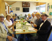 2017 Ladies Day. Looks like a nice glass of Pimm's.