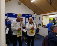 Horses, five and two, could be some trouble in the royal box later.