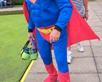 Yes, Superman with real hair!